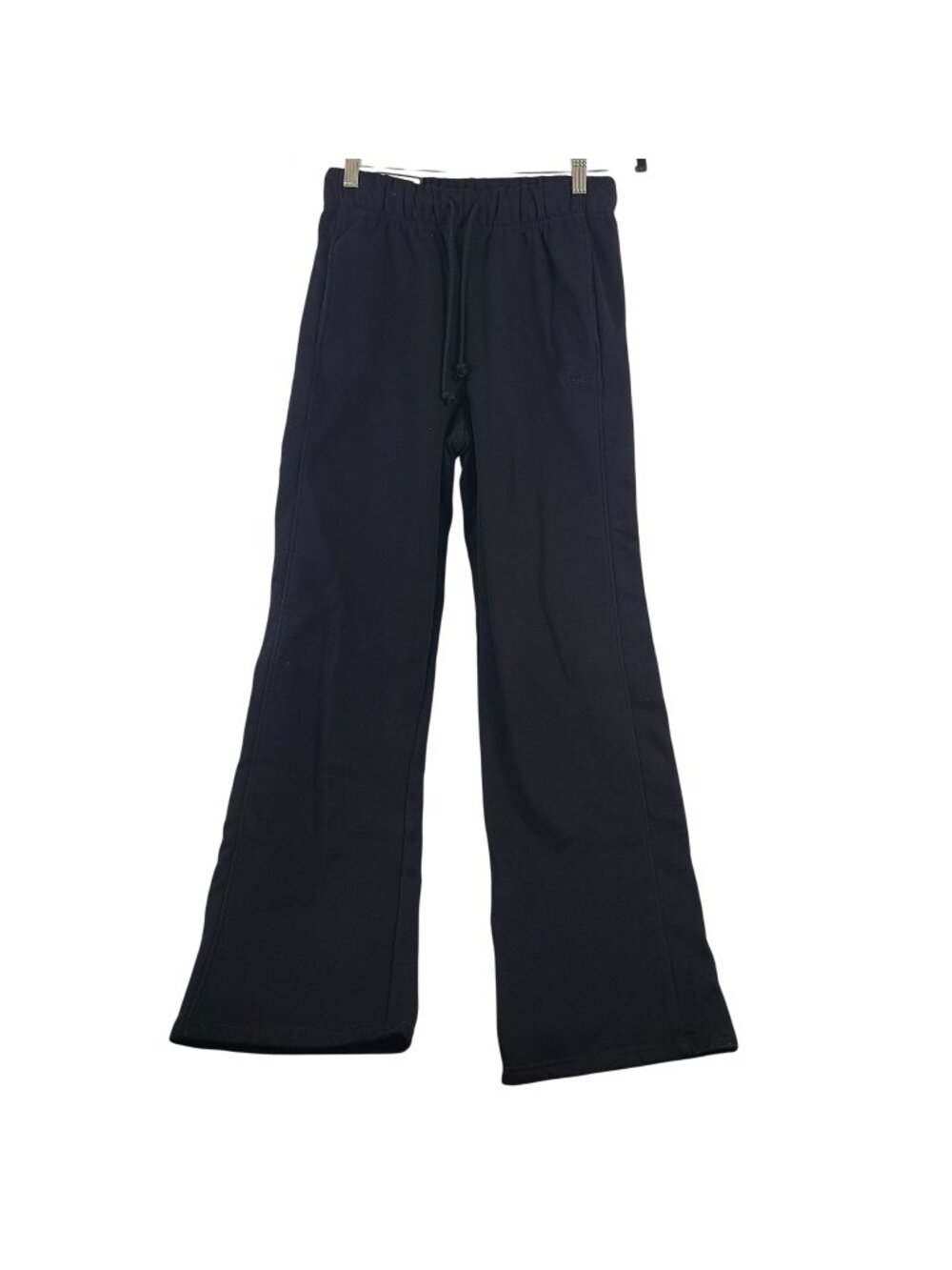 NEW Garage Women's Ultra Fleece Straight-Leg Black Pants Sz S